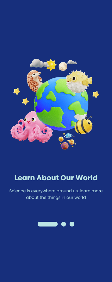 SciGuru app screen 1