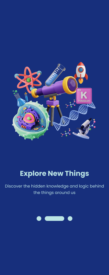 SciGuru app screen 2